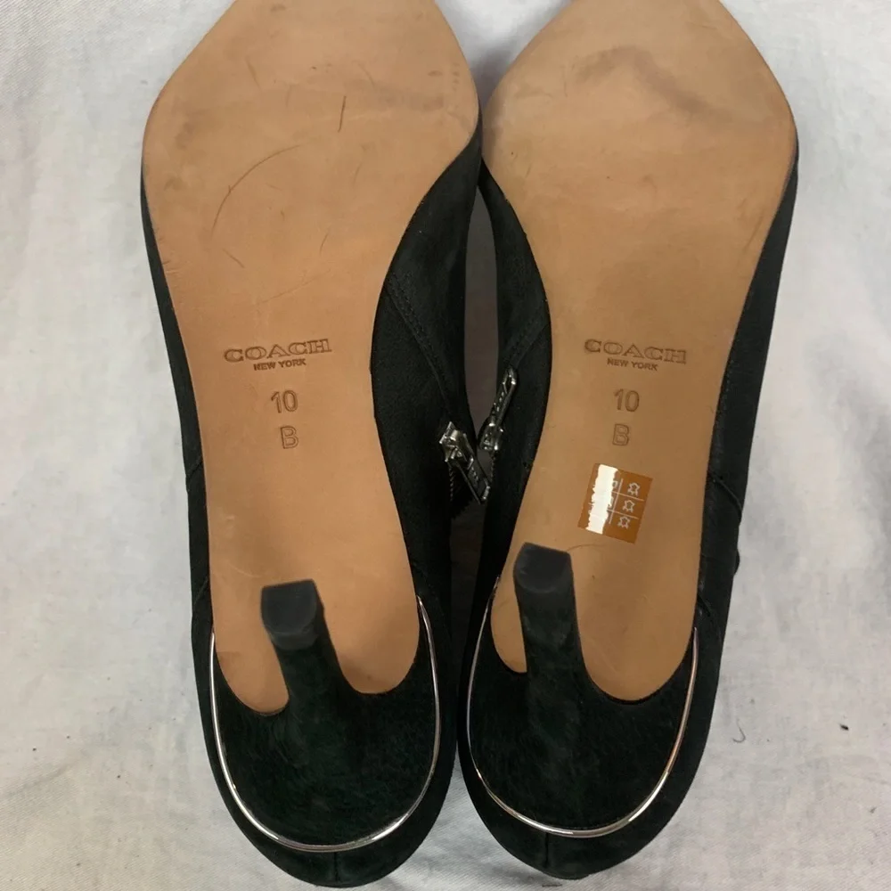 Coach Heeled Booties